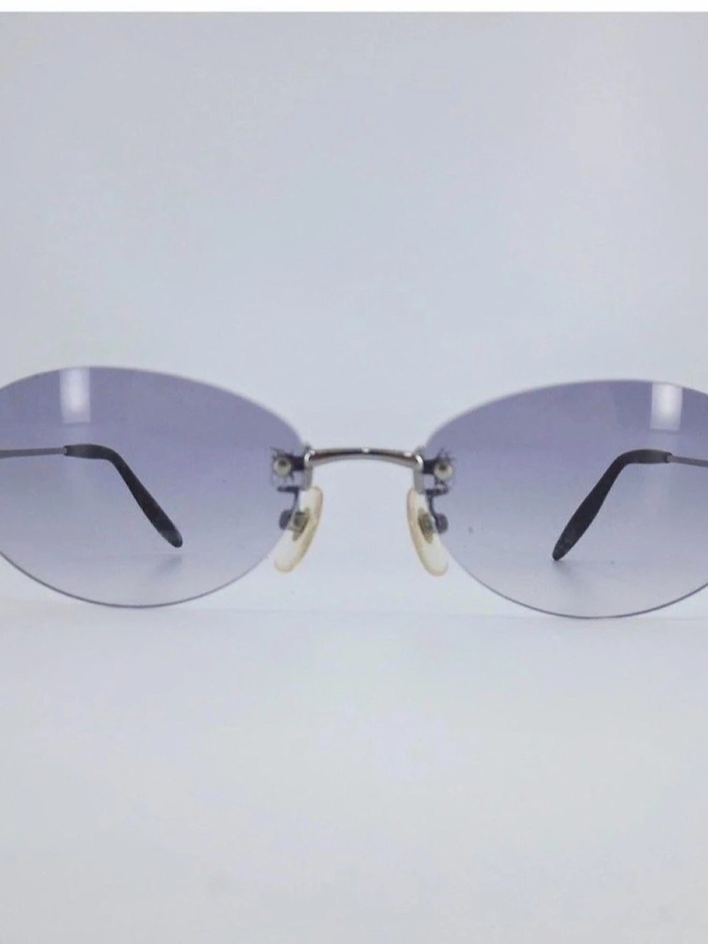Givenchy Rimless Purple Gradient Sunglasses